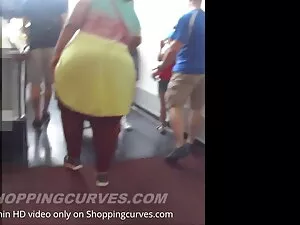 अंतरजातीय BBW लेडी प ...